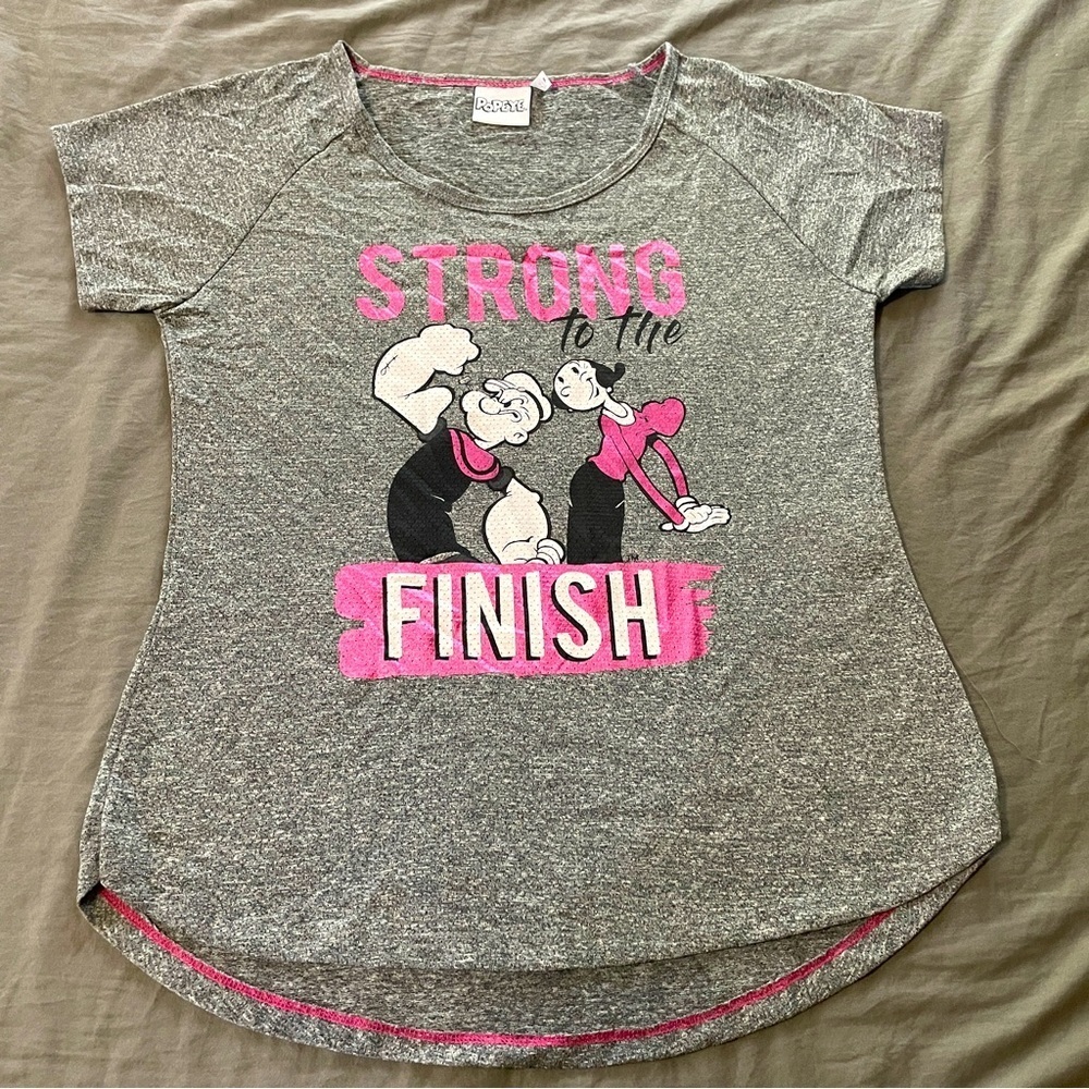 Popeye Olive Oyl High-low t-shirt juniors small